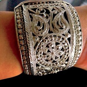 Bergdorf Goodman Vintage Silver Cuff